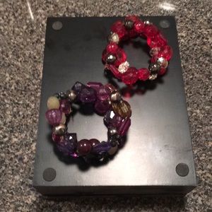 New York & Company elastic bracelets